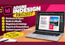 do adobe indesign project, magazine layout, illustrator, adobe indesign layout